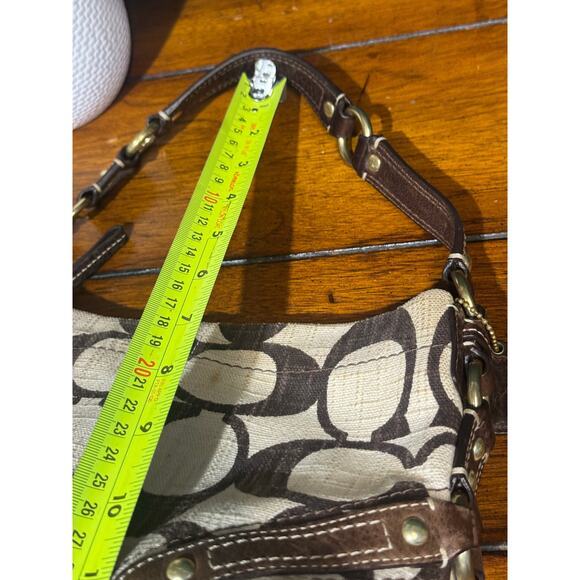 Vintage coach shoulder purse in good condition - Picture 7 of 10